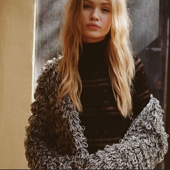 NWT For Love & Lemons Joplin Loopy Cardigan - Picture 2 of 7